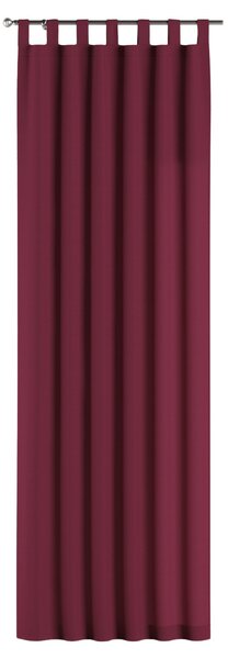 Tab top curtain