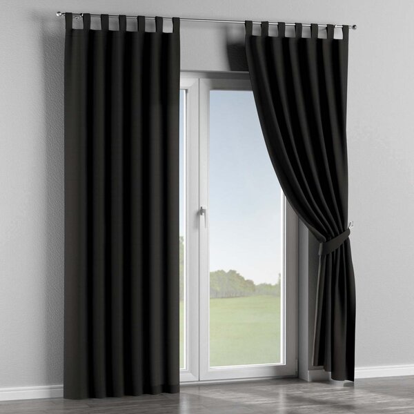 Tab top curtain
