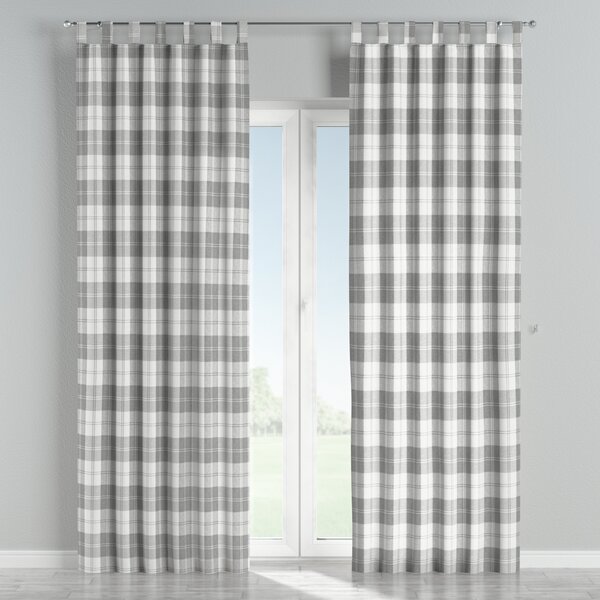 Tab top curtain