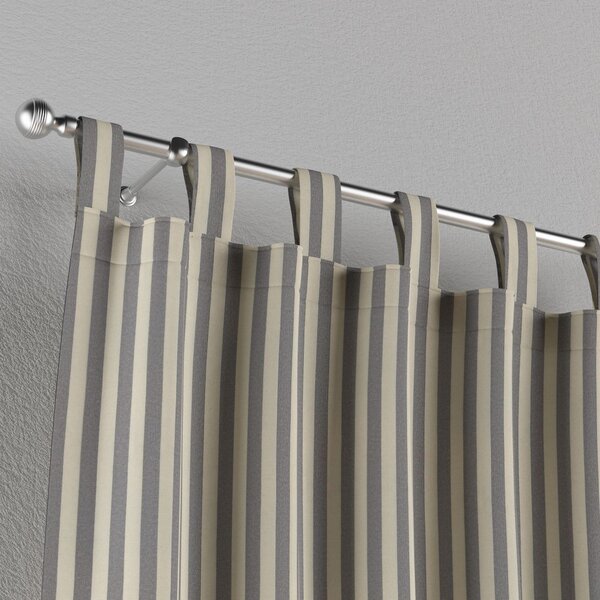 Tab top curtain