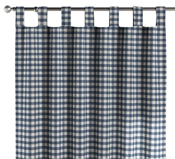 Tab top curtain