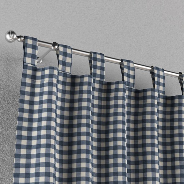 Tab top curtain