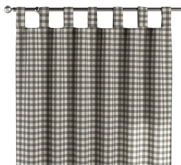 Tab top curtain