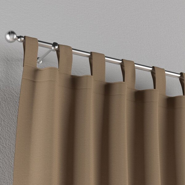 Tab top curtain