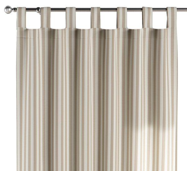 Tab top curtain