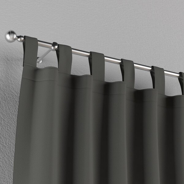 Tab top curtain