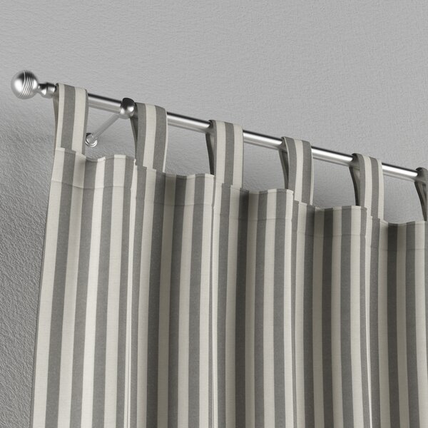 Tab top curtain