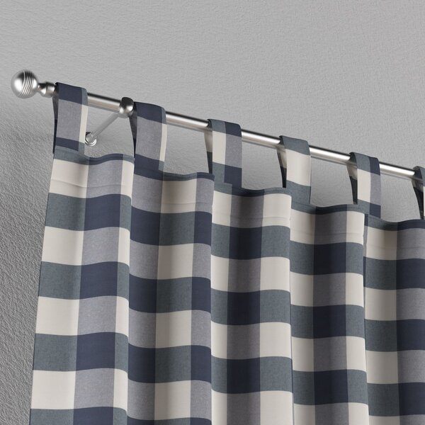 Tab top curtain