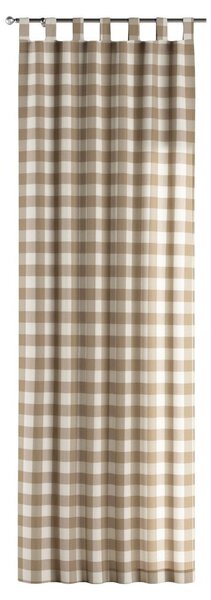 Tab top curtain
