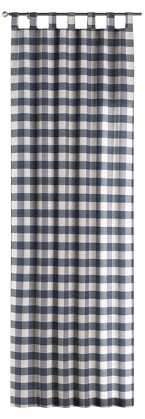 Tab top curtain