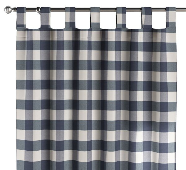 Tab top curtain