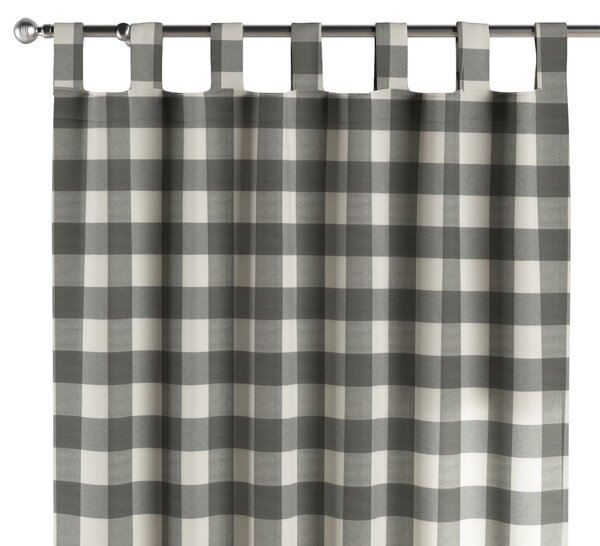 Tab top curtain