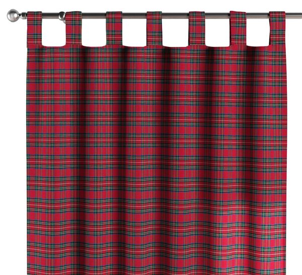 Tab top curtain