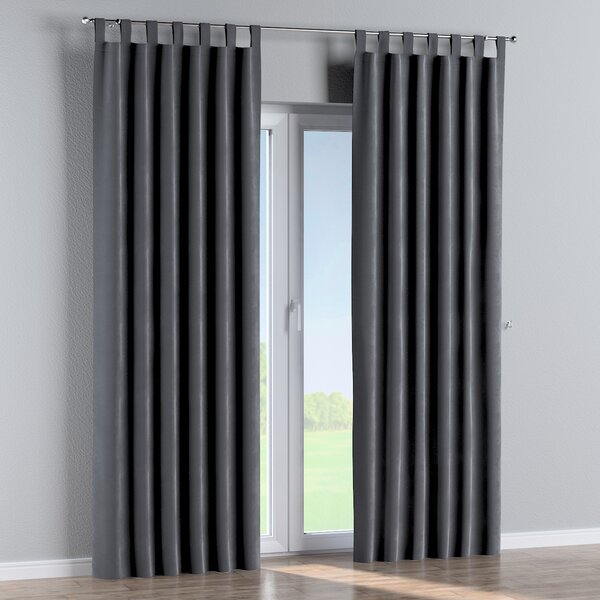 Tab top curtain