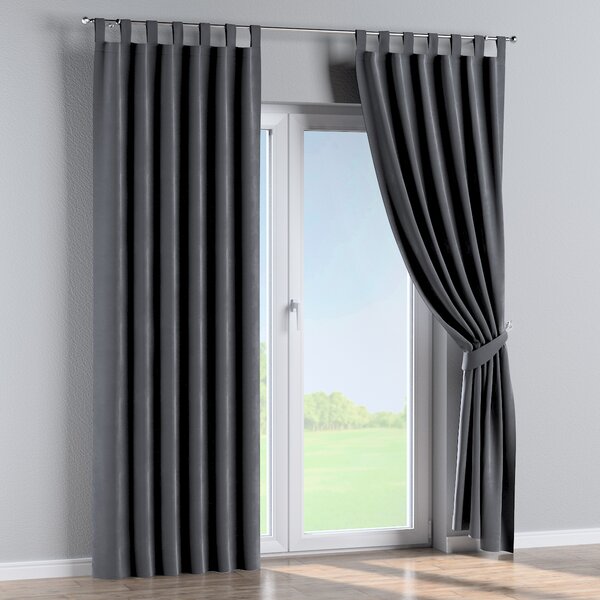 Tab top curtain
