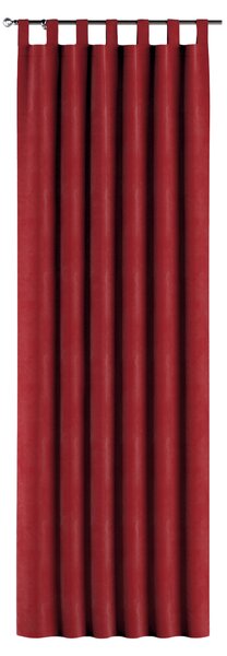 Tab top curtain