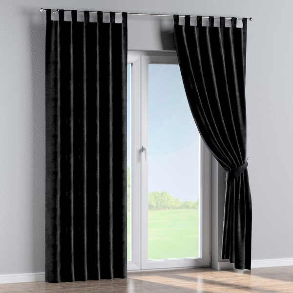 Tab top curtain