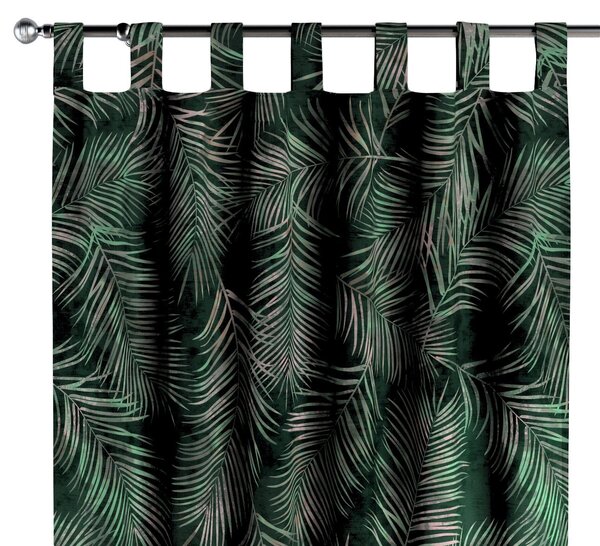 Tab top curtain