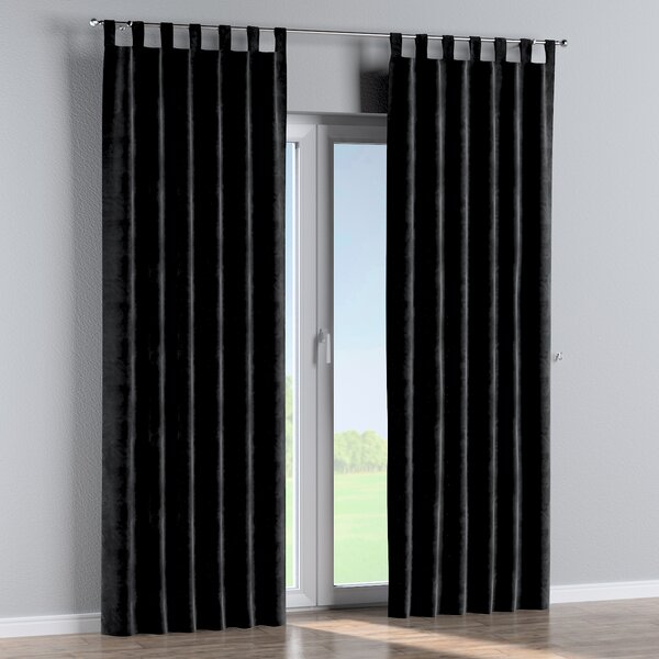 Tab top curtain