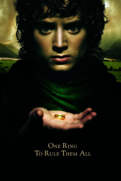 Art Print The Lord of the Rings - One ring to rule them all