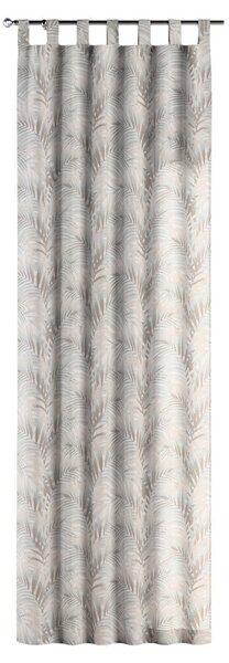 Tab top curtain