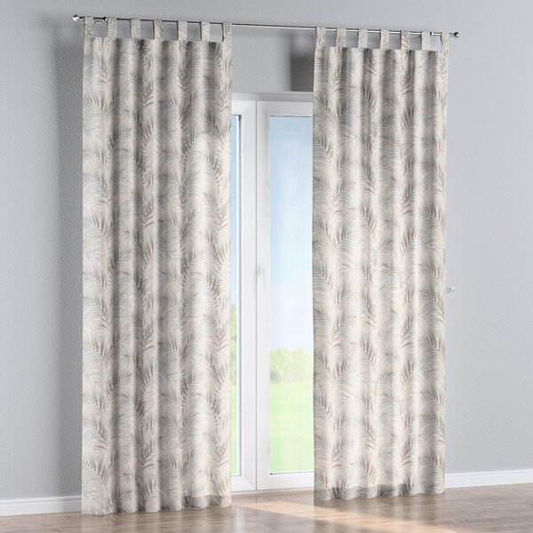 Tab top curtain