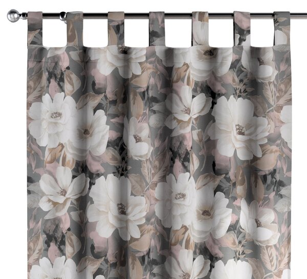 Tab top curtain