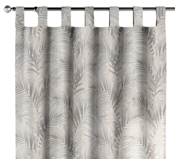 Tab top curtain