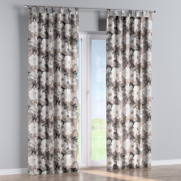 Tab top curtain