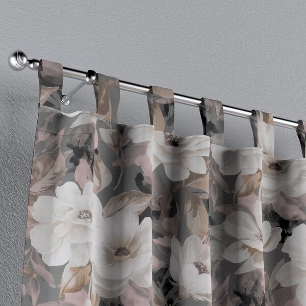 Tab top curtain