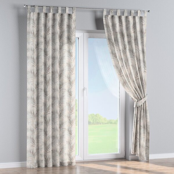 Tab top curtain