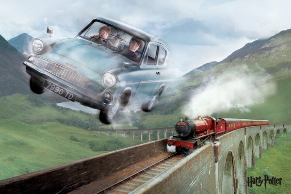 Art Poster Harry Potter - Ford, (40 x 26.7 cm)