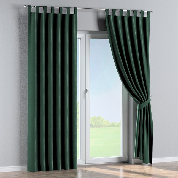 Tab top curtain