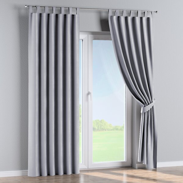Tab top curtain