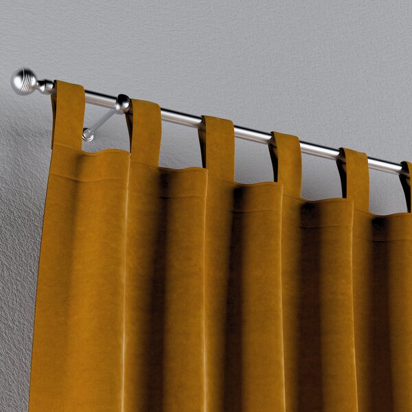 Tab top curtain