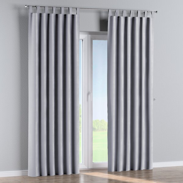 Tab top curtain