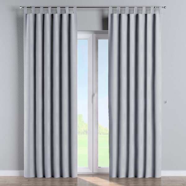 Tab top curtain