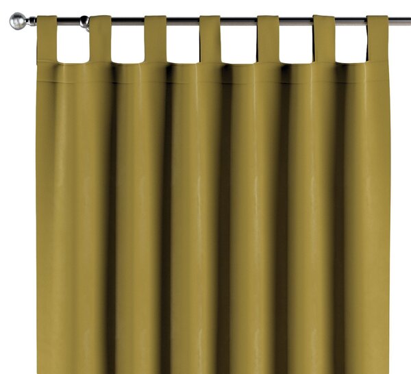 Tab top curtain