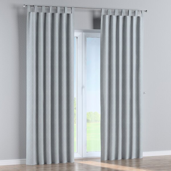 Tab top curtain