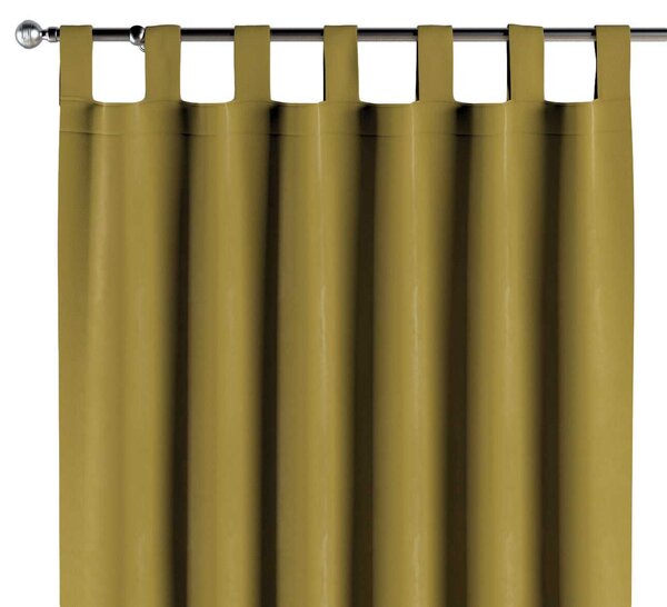 Tab top curtain