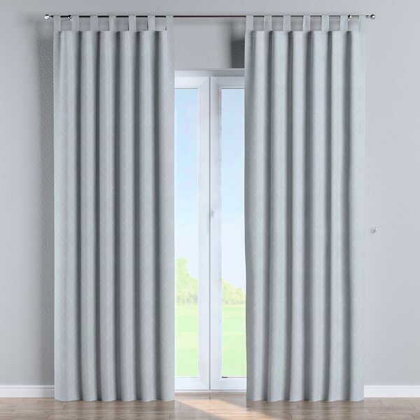 Tab top curtain