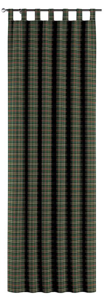 Tab top curtain