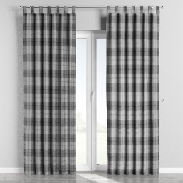 Tab top curtain