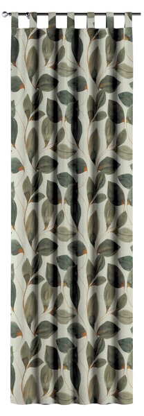 Tab top curtain