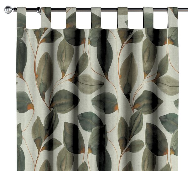 Tab top curtain