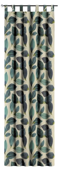 Tab top curtain
