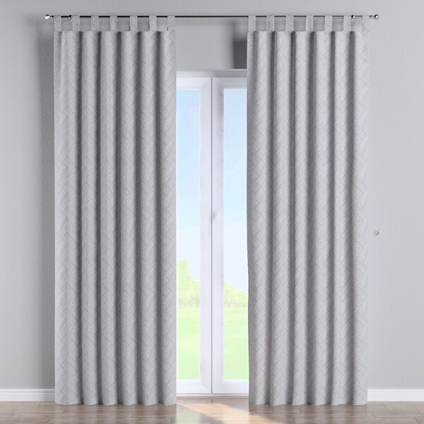 Tab top curtain