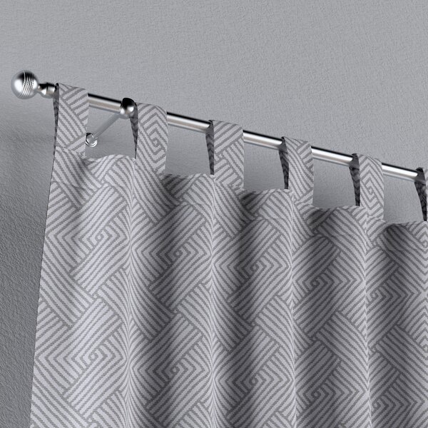 Tab top curtain