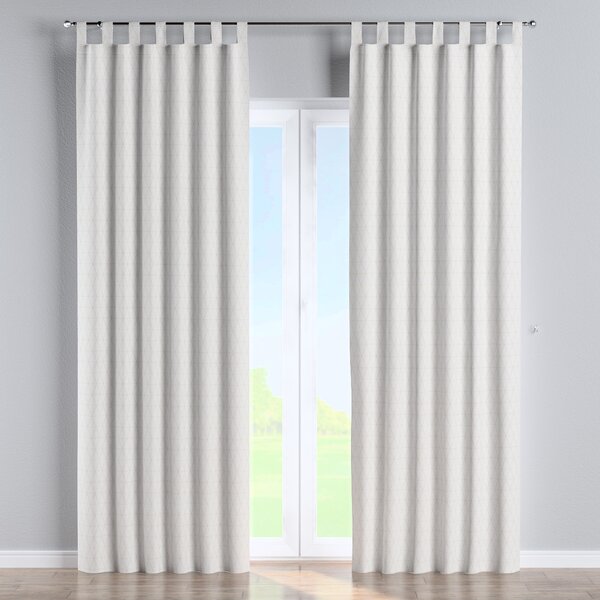 Tab top curtain