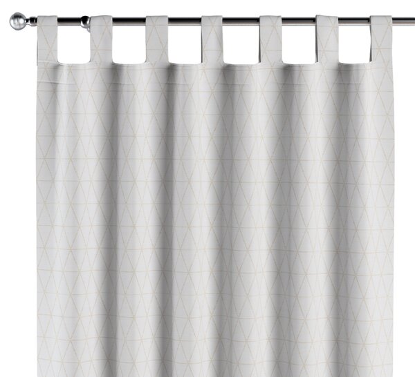 Tab top curtain